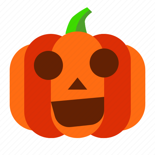 Emoji, emoticon, halloween, lantern, pumpkin, shock, spooky icon - Download on Iconfinder