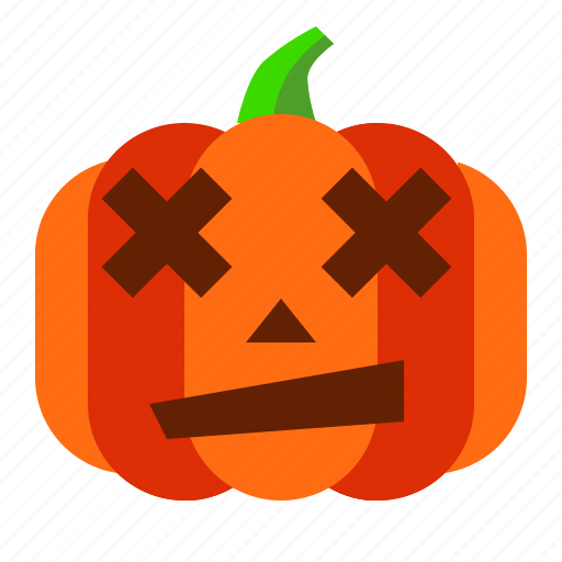 Confuse, emoji, emoticon, halloween, lantern, pumpkin, spooky icon - Download on Iconfinder
