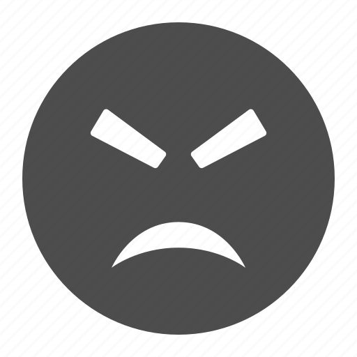 Angry, emote, emoticon, face, furious, mad, smiley icon - Download on Iconfinder