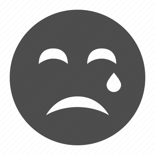 Crying, emoticon, face, sad, smiley, smiley face, tear icon - Download on Iconfinder