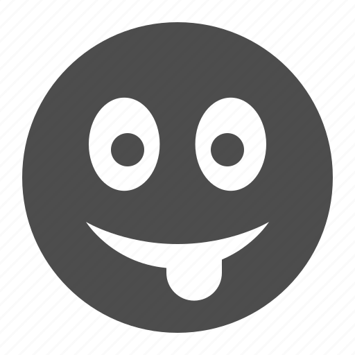 Emoticon, emoticons, face, smile, smiley, smiley face, tongue icon - Download on Iconfinder