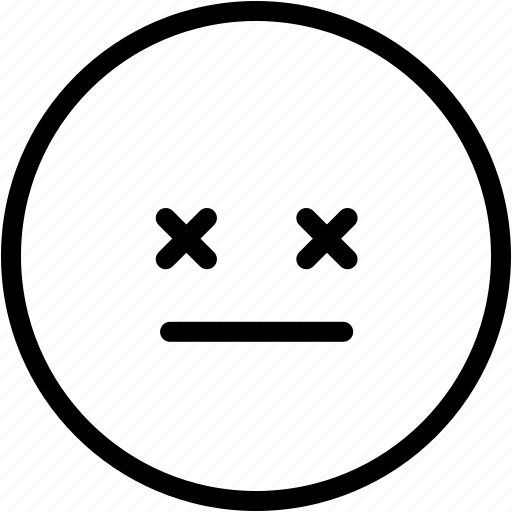 Dead, emoji, emotion, expression, face, feeling icon - Download on Iconfinder
