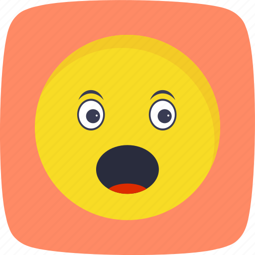 Emoticon, smiley, surprised icon - Download on Iconfinder