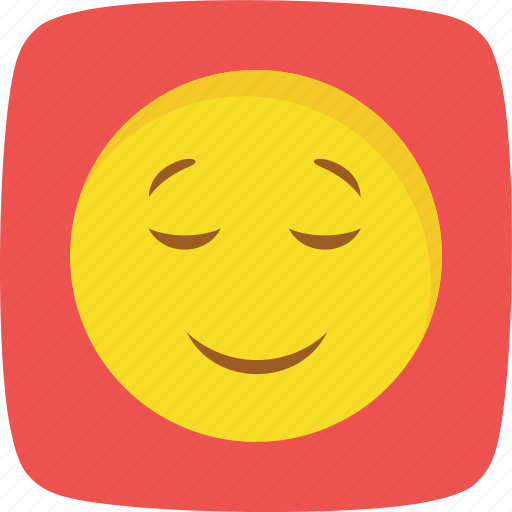 Calm, emoticon, smiley icon - Download on Iconfinder