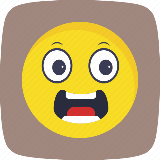 Emoticon, scared, smiley icon - Download on Iconfinder