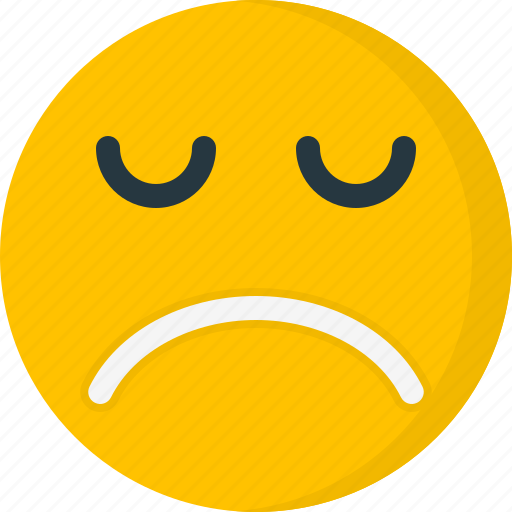 Depression, emoticons, face, sad, unhappy, emoticon, emotion icon - Download on Iconfinder