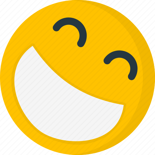 Emoticons, face, happy, laughing, smile, smiley, emotion icon - Download on Iconfinder