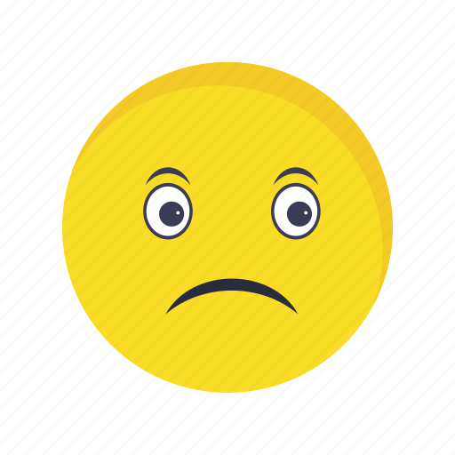 Emoticon, sad, emoji icon - Download on Iconfinder