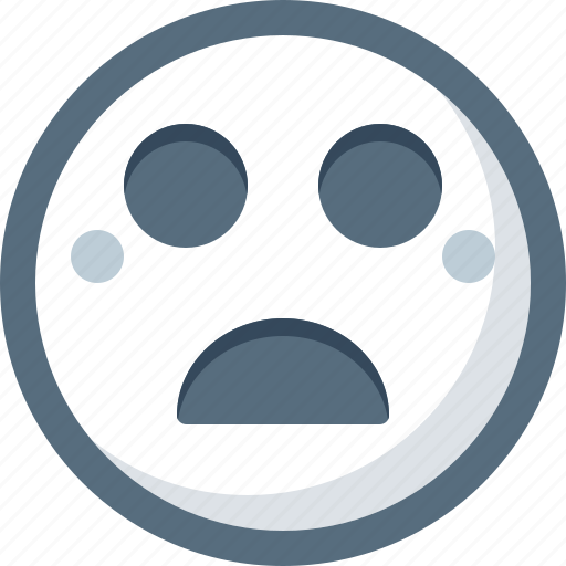 Baffled, emoticon, face, smile, smiley icon - Download on Iconfinder