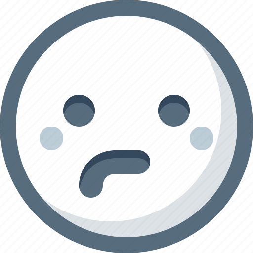 Emoticon, face, puzzled, smile, smiley icon - Download on Iconfinder