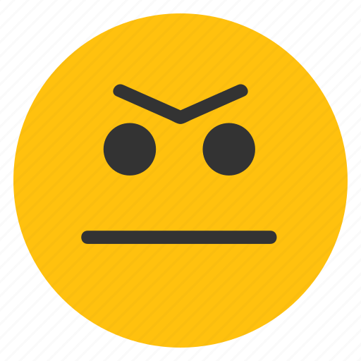 Annoyed, determined, emoticons, smiley, emoji, emoticon icon - Download on Iconfinder