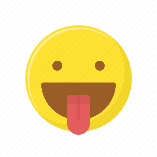 Character, emoticon, expression, face, mocking, tongue out icon - Download on Iconfinder