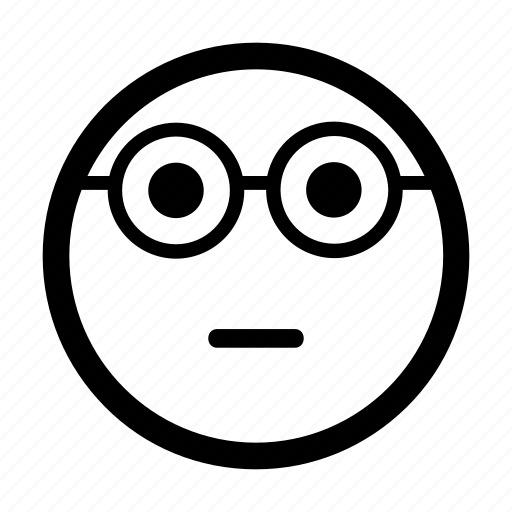 Emotion, glasses, nerd, nurd icon - Download on Iconfinder