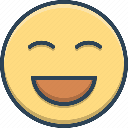 Cheerful, happy, jibe, laugh, laughter, ridicule, smile icon - Download on Iconfinder