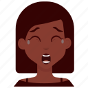 avatar, emoji, emotion, expression, face, girl, woman