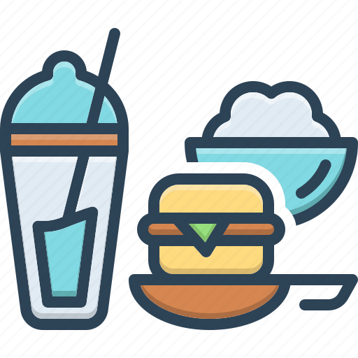 Food and beverage, food, beverage, fast food, foodstuff, soft drink, nutrition icon - Download on Iconfinder