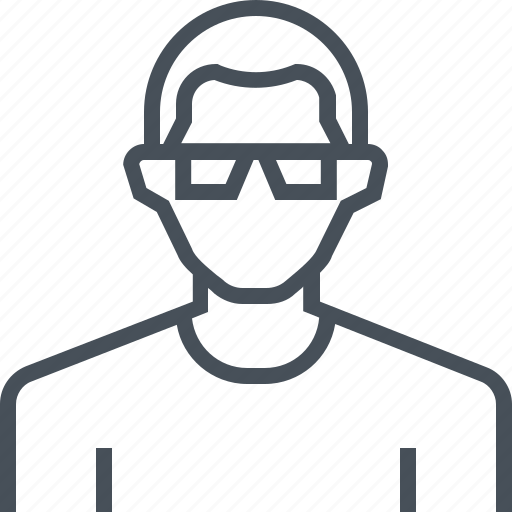 Avatar, glasses, male, man, picture, portrait, profile icon - Download on Iconfinder