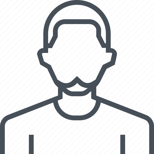 Avatar, beard, male, man, picture, portrait, profile icon - Download on Iconfinder