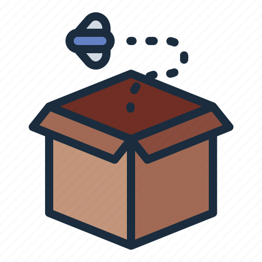 Empty, box, cardboard, error, empty state, empty box icon - Download on Iconfinder