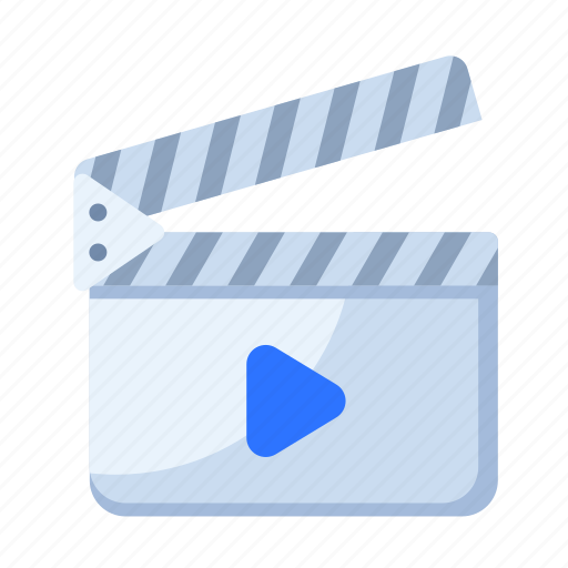 Movie, video, multimedia, entertainment, clapperboard icon - Download on Iconfinder