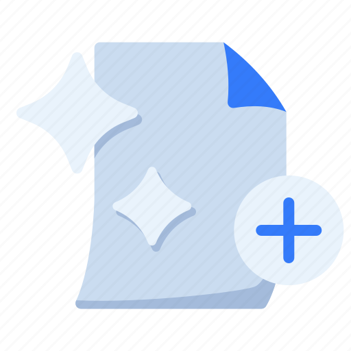 New, file, document, add, page icon - Download on Iconfinder