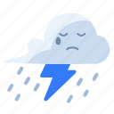 rain, thunder, cloud, disconnet, connection, error
