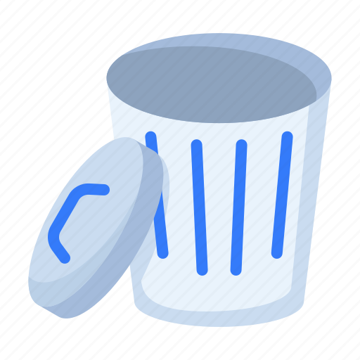 Trash, bin, recycle, delete, remove, empty icon - Download on Iconfinder