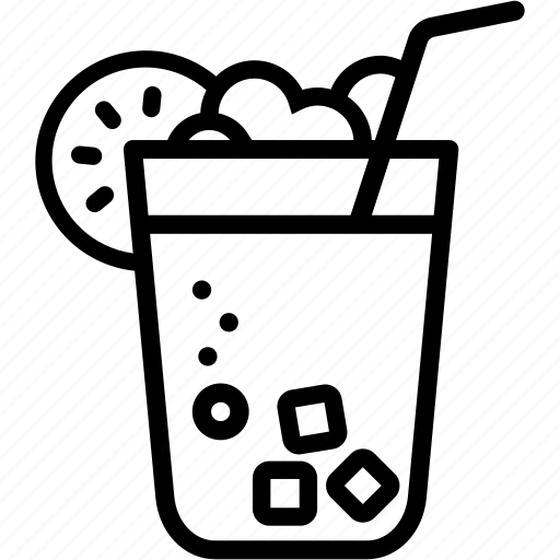 Beverage, drink, glass, juice, lemon icon - Download on Iconfinder