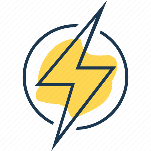 Bolt, charge, electricity, flash, lightning, power, source icon - Download on Iconfinder