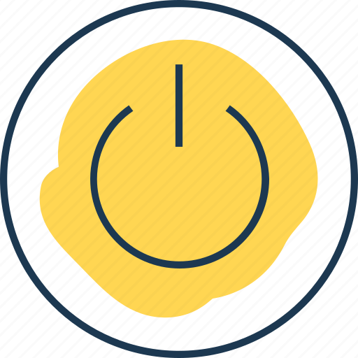 Electricity, off, on, power, restart, turn icon - Download on Iconfinder