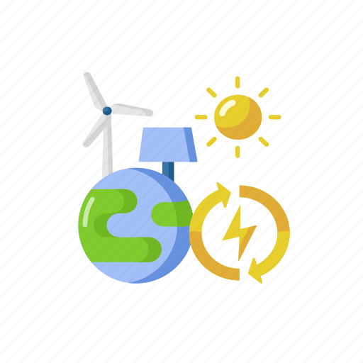 Renewable energy, generator, alternative, electricity icon - Download on Iconfinder