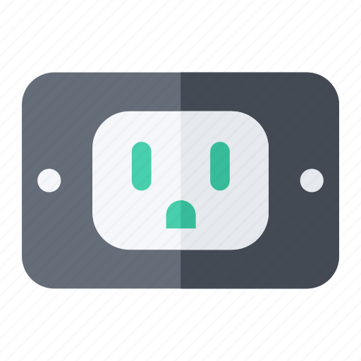 Outlet, socket, plug, connector, power, energy icon - Download on Iconfinder