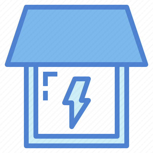 Energy, homes, house, power icon - Download on Iconfinder
