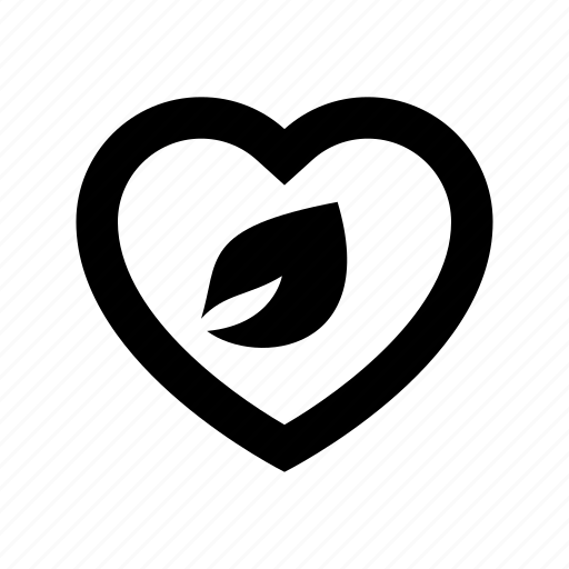 Design element, design template, heart and leaf, logotype, medical design element icon - Download on Iconfinder