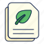 document, eco, paper, report, file, format 