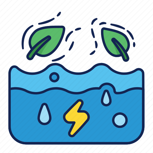 Rainflow, water, nature, leaf, weather, wind icon - Download on Iconfinder