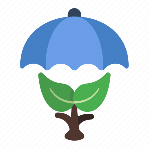 Growing, nature, leaf, plant, tree, umbrella icon - Download on Iconfinder