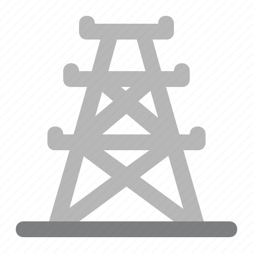 Power pole, energy, electric, power, green icon - Download on Iconfinder