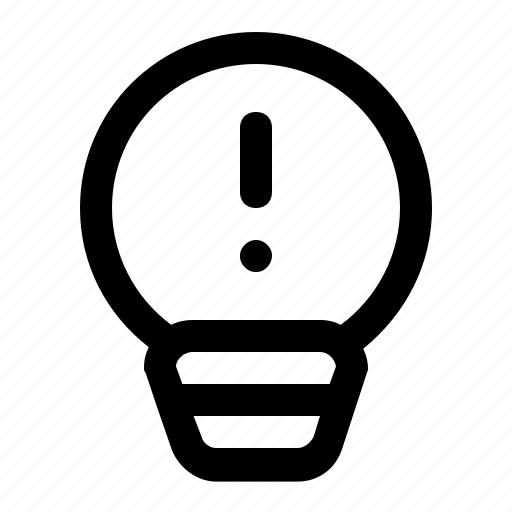 Lamp, notice, energy, eco, electric, battery, bulb icon - Download on Iconfinder