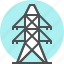 electric, electrical, electricity, pillar, powerline, pylon, tower 