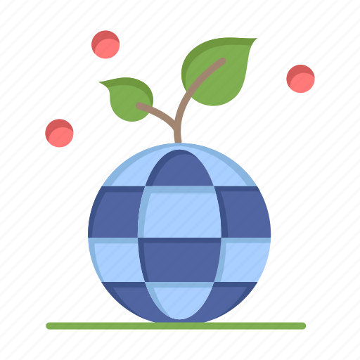 Eco, friendly, globe, growth icon - Download on Iconfinder