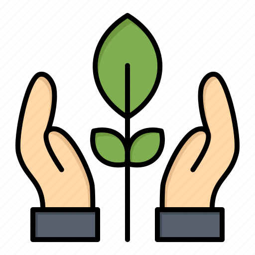 Conservation, energy, hand, plant icon - Download on Iconfinder
