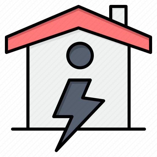Enrgy, home, house, power icon - Download on Iconfinder