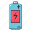 battery, cartoon, charge, electric, electrical, logo, object 