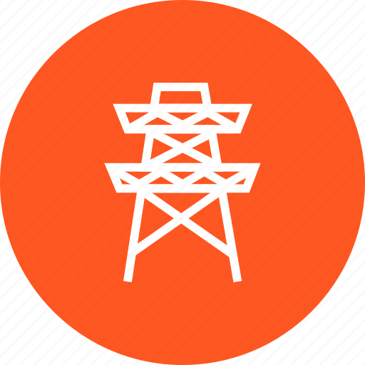 Cables, electric, electricity, energy, power, tower, wiring icon - Download on Iconfinder