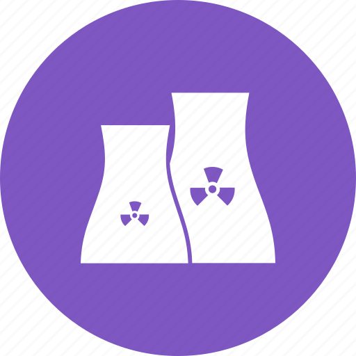 Energy, industry, nuclear, plant, power, reactor, station icon - Download on Iconfinder