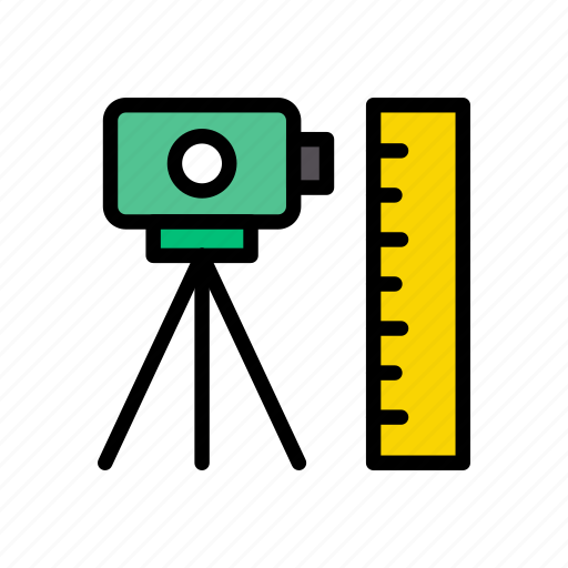 Camera, construction, engineering, scale, surveyor icon - Download on Iconfinder