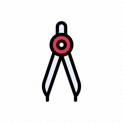 Compass, education, engineering, geometry, measure icon - Download on Iconfinder