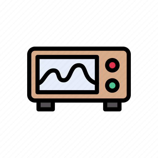 Electronics, engineering, machine, monitor, pulses icon - Download on Iconfinder