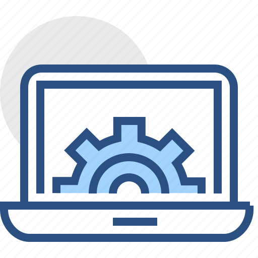 Engineering, gear, it, cogwheel, computer, notebook icon - Download on Iconfinder